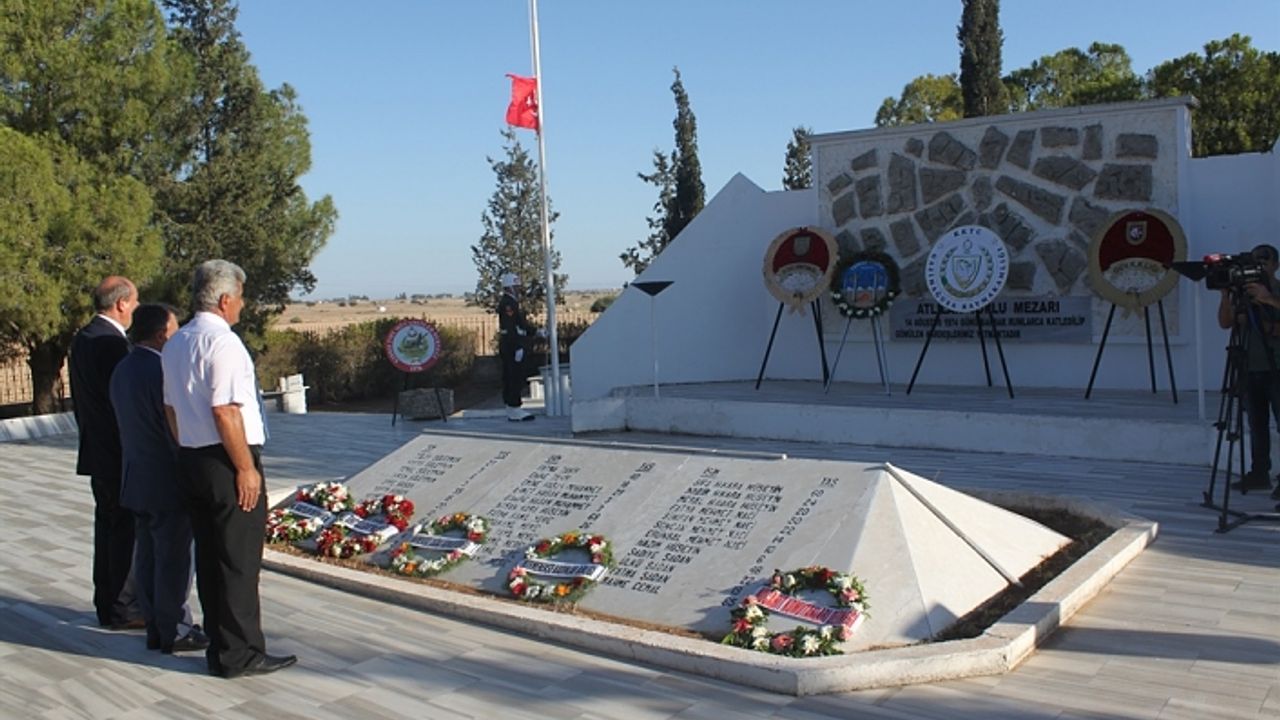 MURATAĞA, SANDALLAR VE ATLILAR ŞEHİTLERİ TÖRENLERLE ANILDI