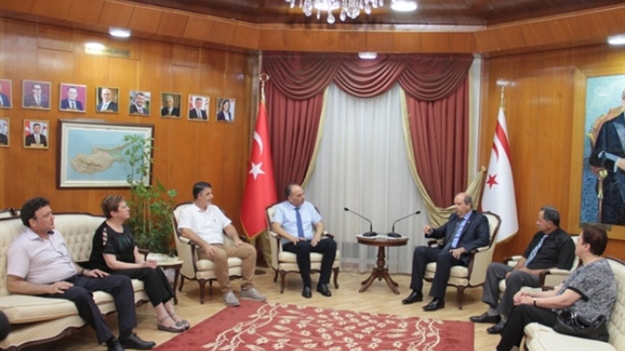 Tatar, Şehit Aileleri ve Malül Gaziler Derneği yetkililerini kabul etti