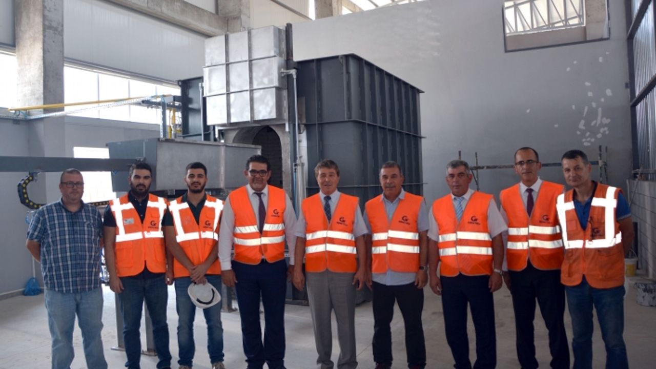 Üstel, Gürdağ Entegre Atık Geri Dönüşüm ve Geri Kazanım Tesisini ziyaret etti