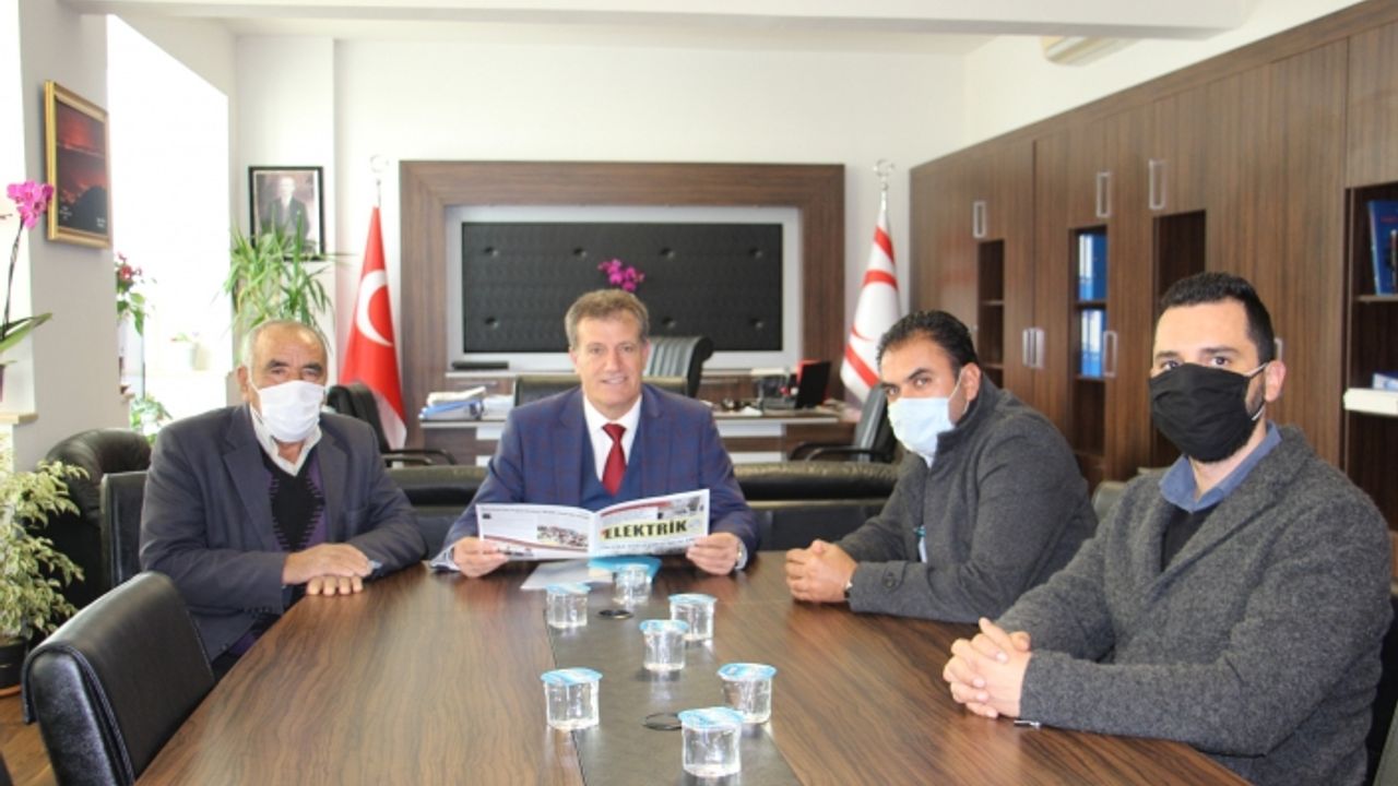 Arıklı,  Elektrik Müteahhitleri Birliği'ni kabul etti