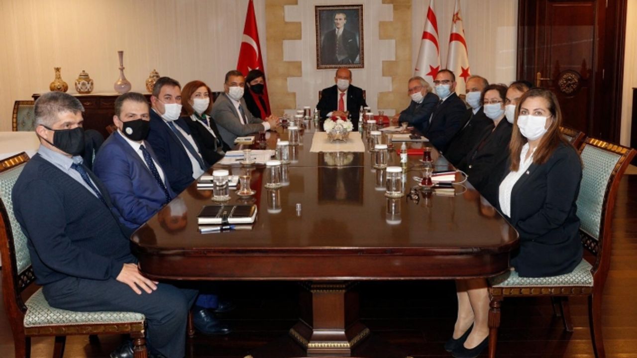 Tatar, komite eş başkanları ile toplantı gerçekleştirdi