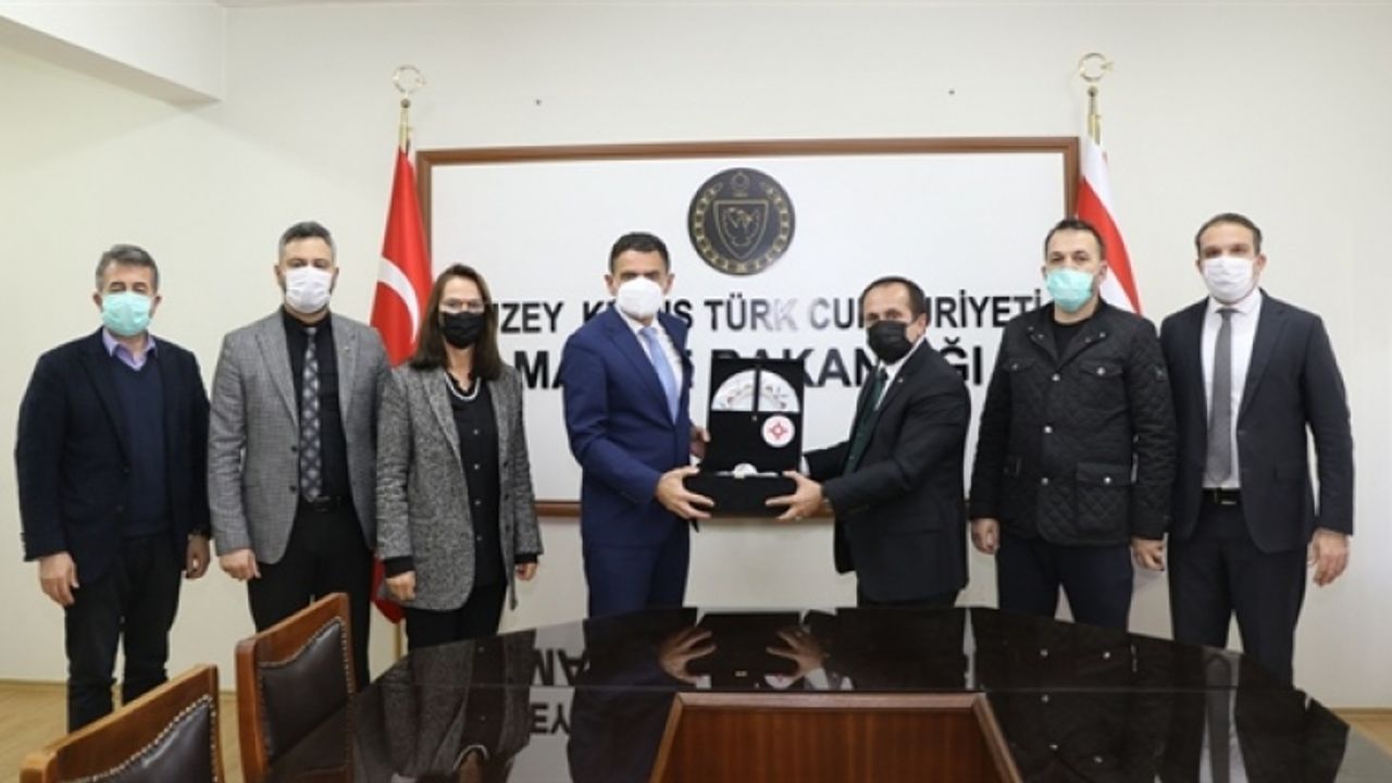 Maliye Bakanı Oğuz, Bilecik'ten gelen heyeti kabul etti