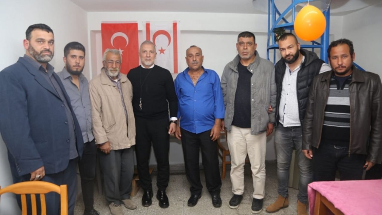 Serhat Akpınar'dan Lefkoşa'da ziyaretler