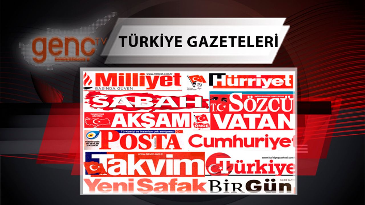 Türiye Gazetelerinin Manşetleri - 9 Nisan 2022