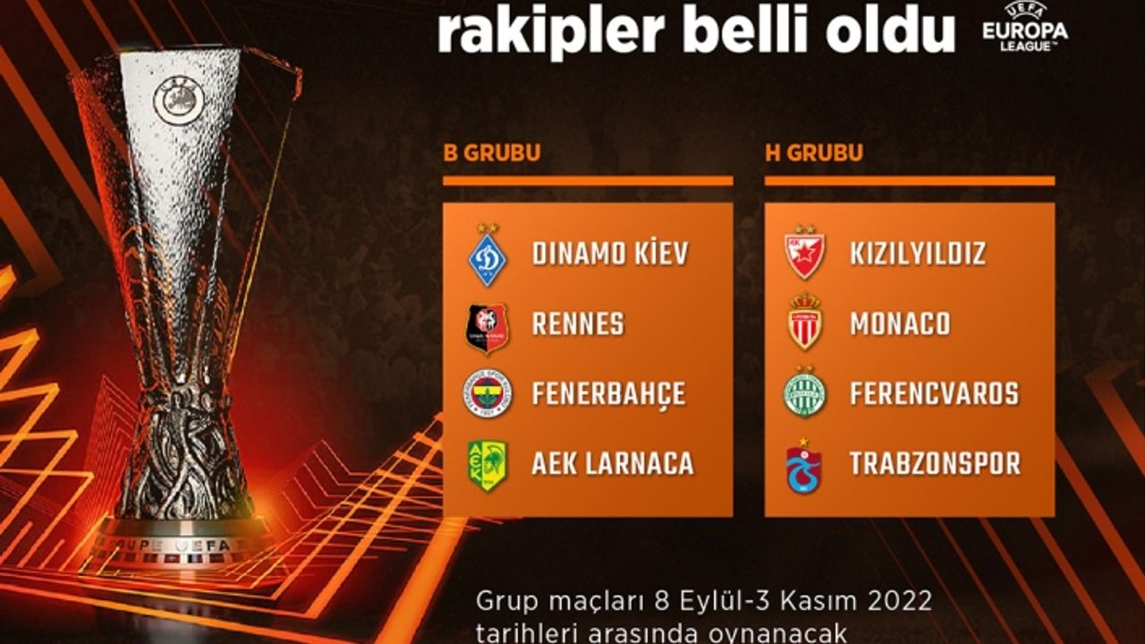 Fenerbahçe'nin UEFA’daki rakiplerinden biri Güney Kıbrıs takımı AEK Larnaka oldu