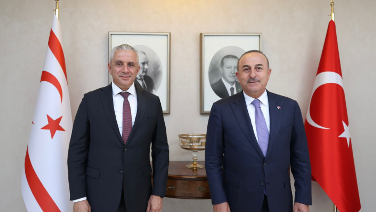 Taçoy, Türkiye Dışişleri Bakanı Çavuşoğlu ile görüştü