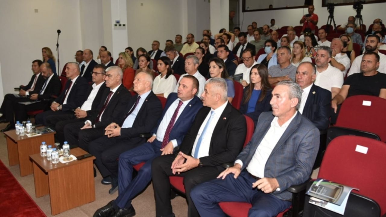 KTSO tarafından yürütülen çalışmalarda tamamlanan “Kuzey Kıbrıs Sanayi Sektör Analizi” raporunun tanıtım ve sunumu bugün yapıldı