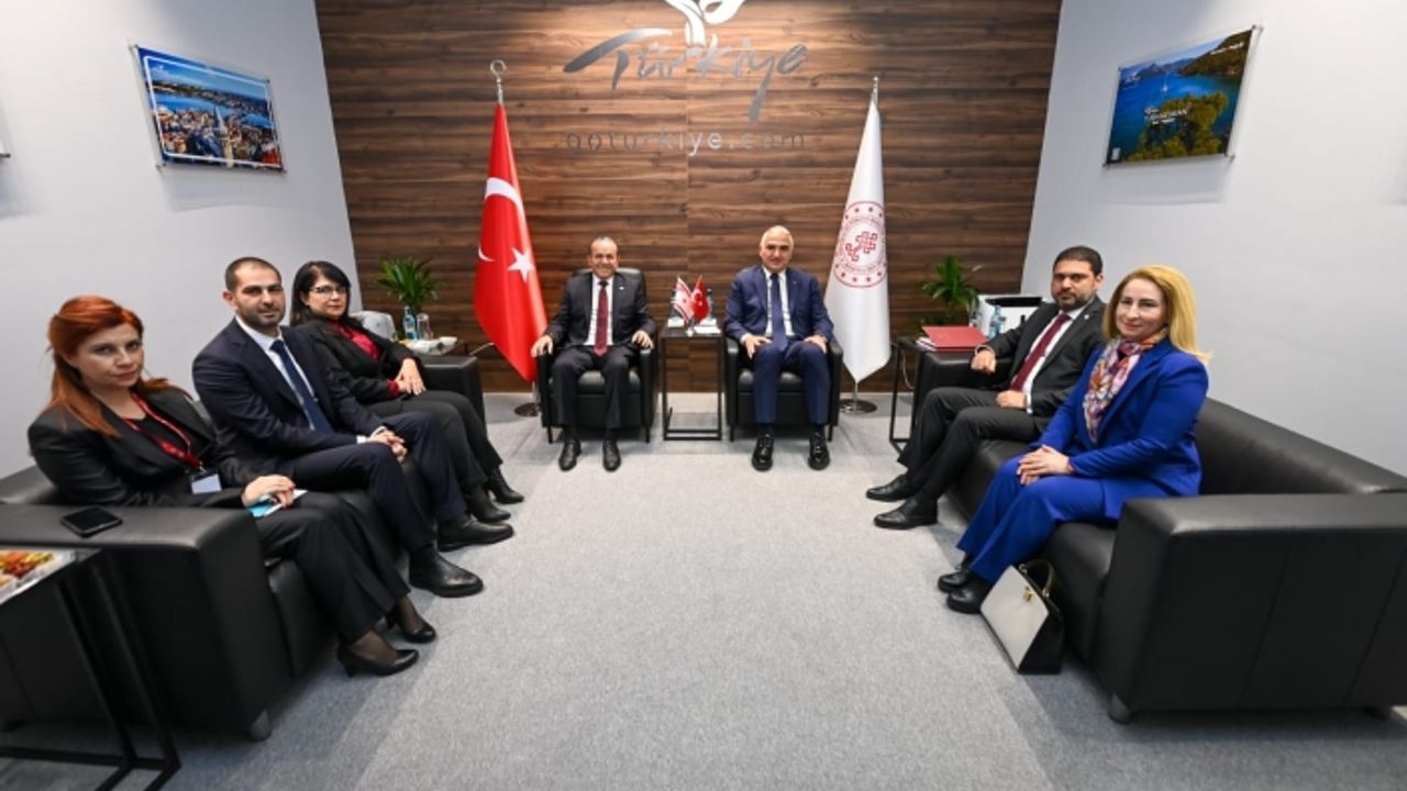 Ataoğlu, Türkiye Kültür ve Turizm  Bakanı Ersoy ile bir araya geldi