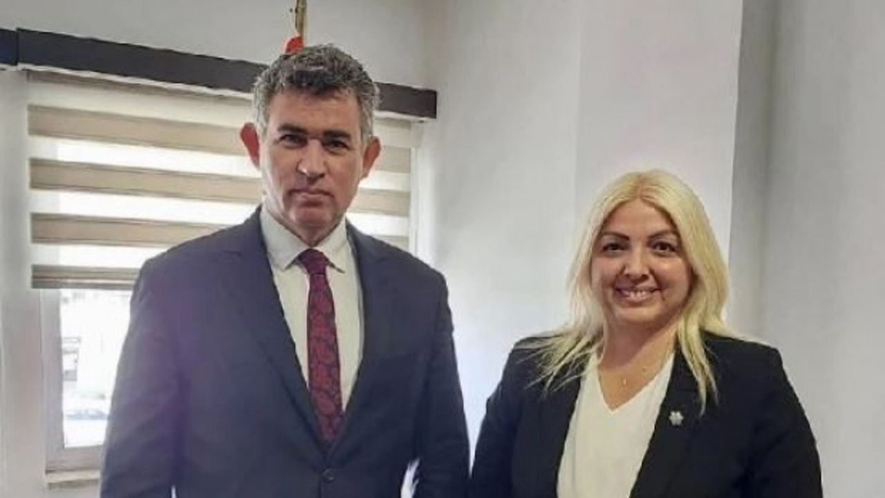Mehmetçik-Büyükkonuk Belediye Başkanı Tuğlu’dan Feyzioğlu’na ziyaret