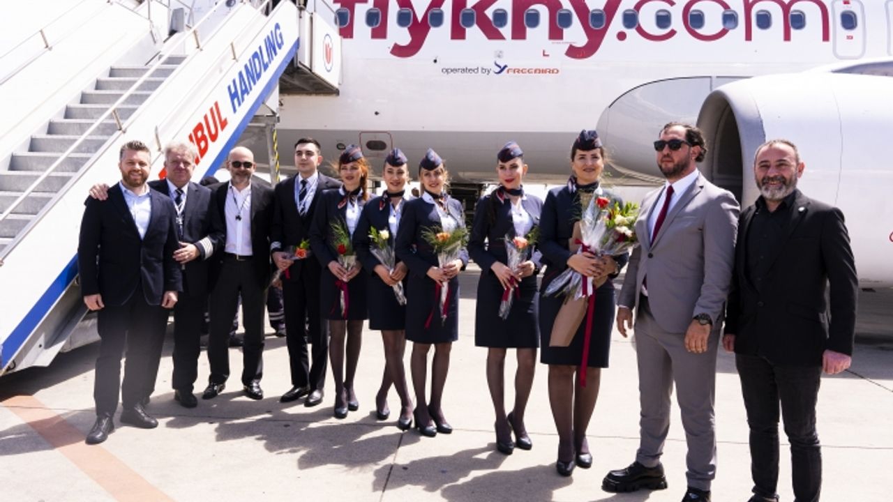 Fly Kıbrıs Hava Yolları ilk uçuşunu gerçekleştirdi