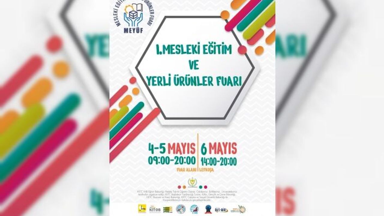 Ⅰ. Mesleki eğitim ve yerli ürünleri fuarı yarın başlıyor
