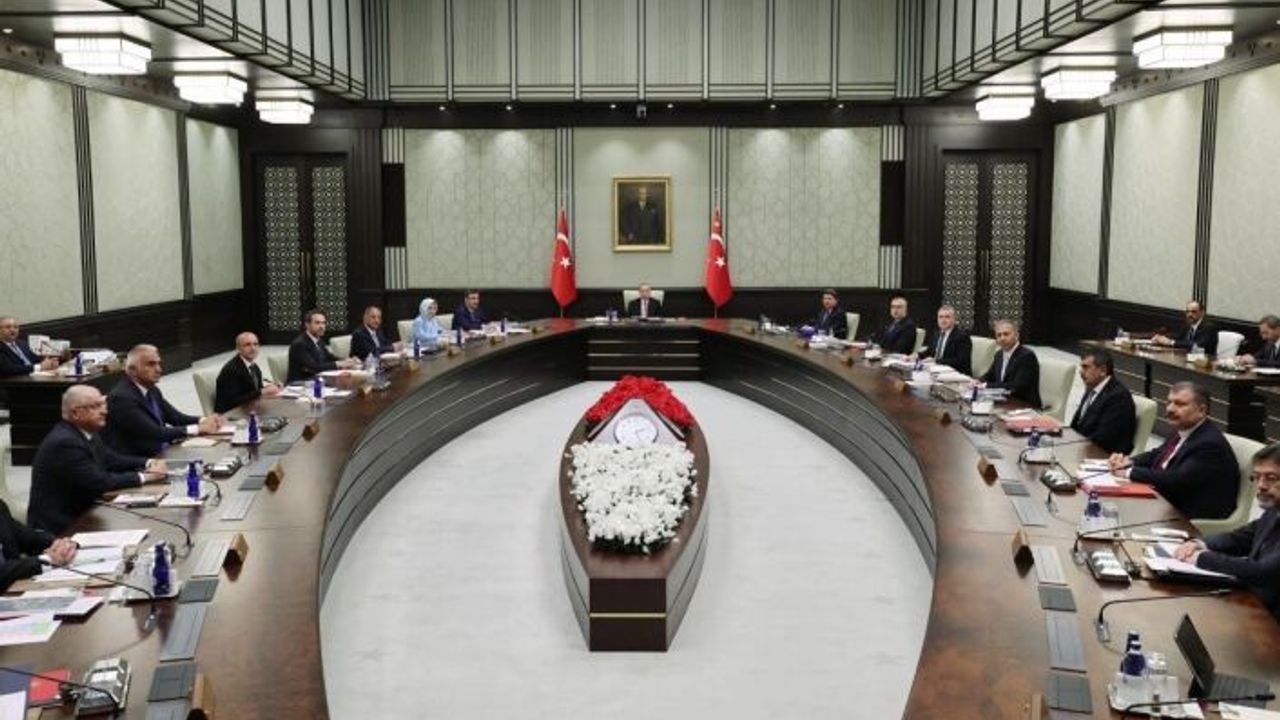 Türkiye'de kabine bugün toplanıyor: İşte gündem maddeleri...