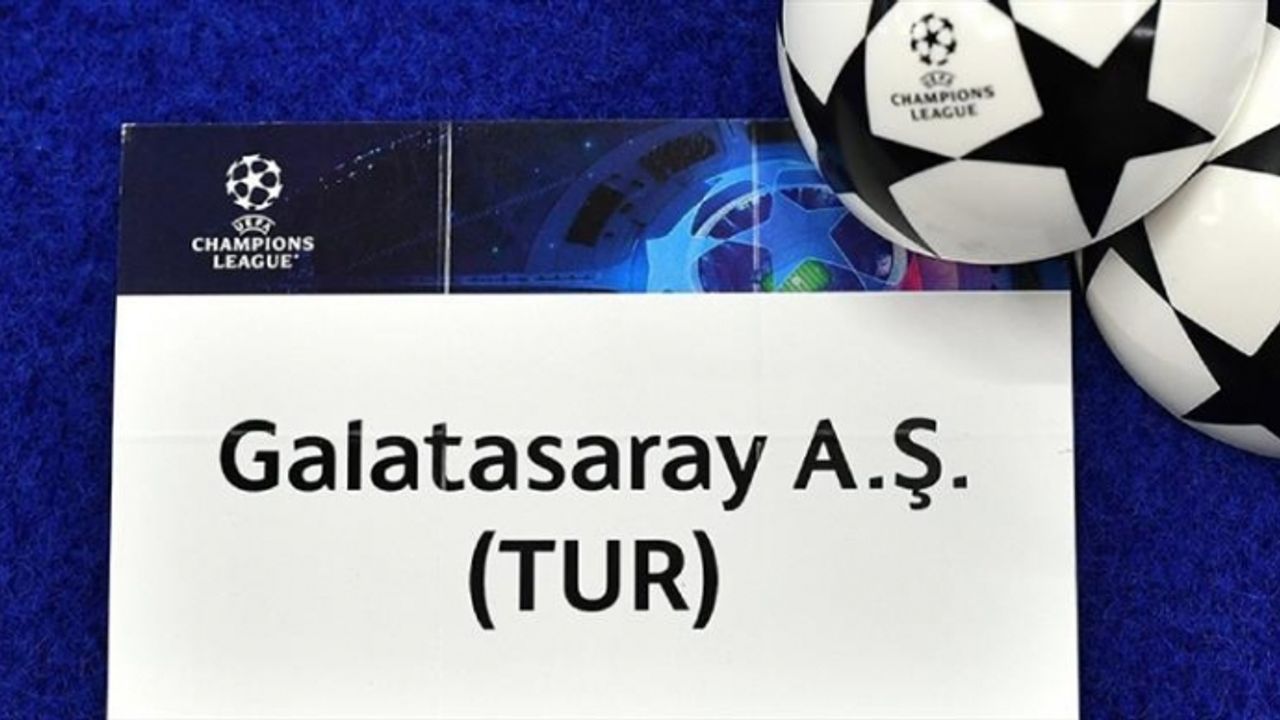 Galatasaray'ın Şampiyonlar Ligi Grubundaki rakipleri belli oldu