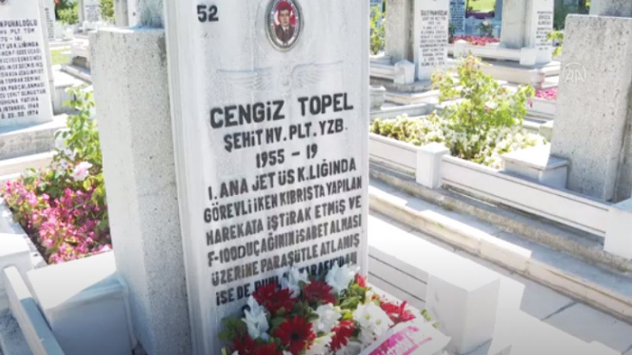 Şehit Pilot Yüzbaşı Cengiz Topel İstanbul'da anıldı