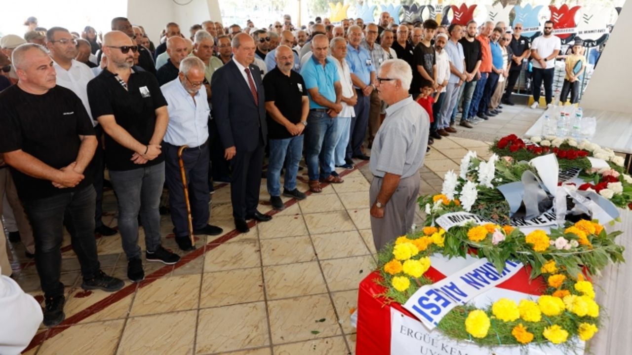 Tatar, Emekli Piyade Yüzbaşı Ergül Kemal Uysal’ın cenaze törenine katıldı