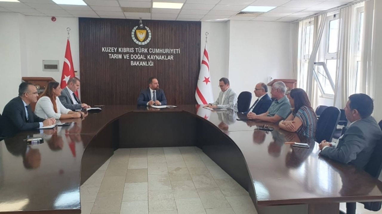 Çavuş, Kıbrıs Türk Ticaret Odası heyetini kabul etti