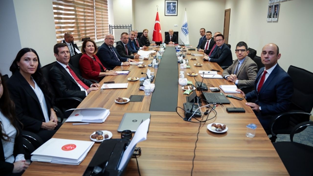 Cumhuriyet Meclisi Ekonomi, Maliye, Bütçe ve Plan Komitesi heyeti Ankara’da MASAK ile toplantı yaptı