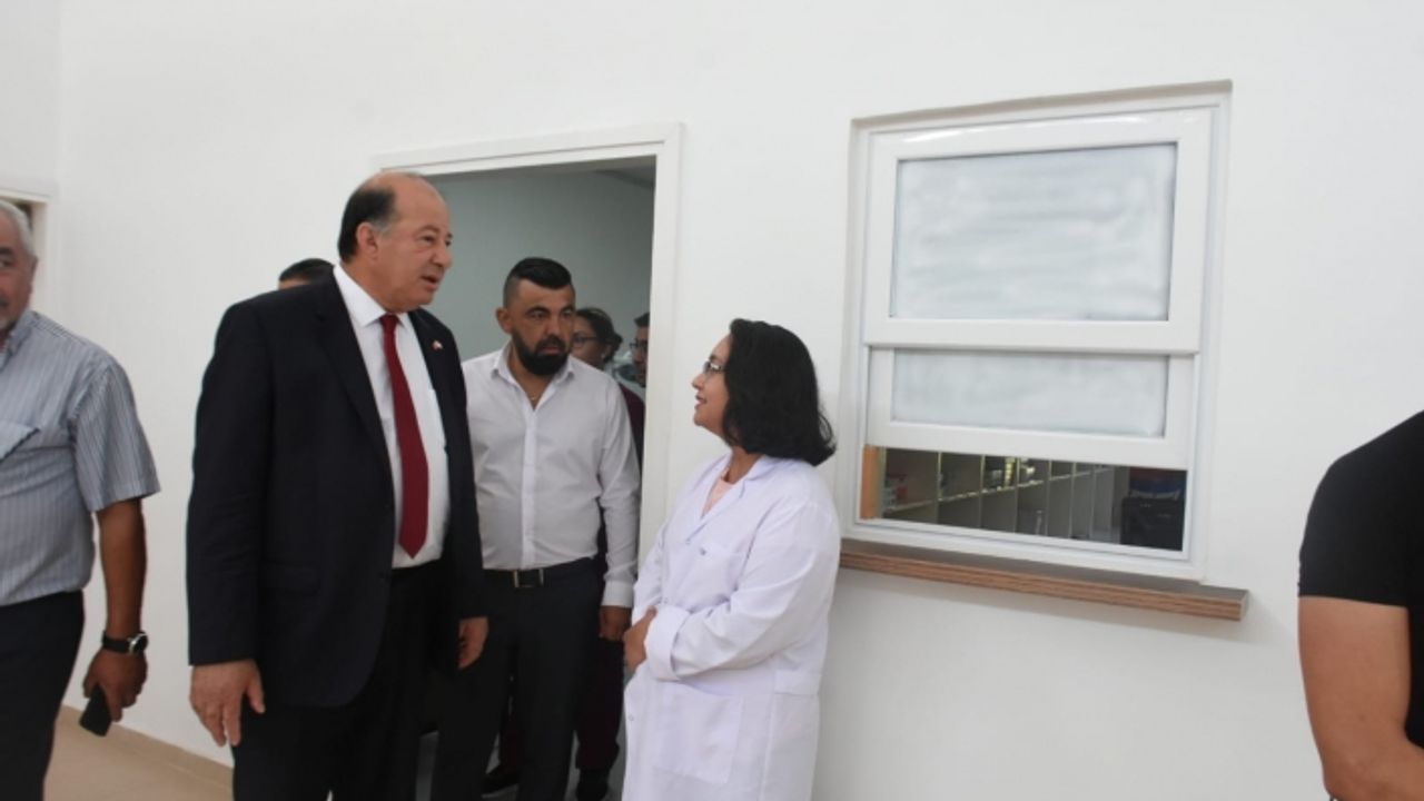 Dinçyürek, Geçitkale Sağlık Merkezi ve Ayşe Çoban Belet Serdarlı Sağlık Merkezi’ni ziyaret etti