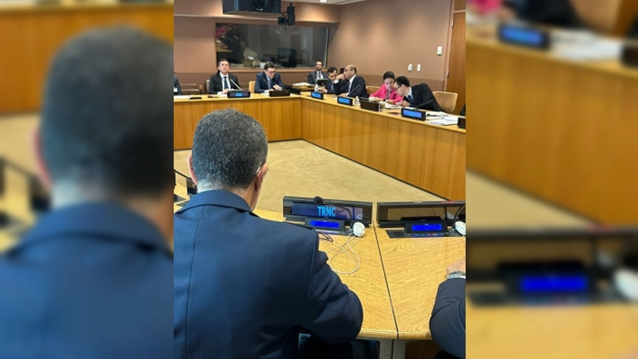 Dışişleri Bakanlığı Müsteşarı Lakadamyalı Bakan Ertuğruloğlu adına EİT Bakanlar Konseyi gayriresmi toplantısında konuştu