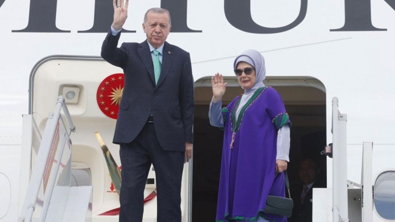 Erdoğan G20 Liderler Zirvesi için Hindistan'a gitti