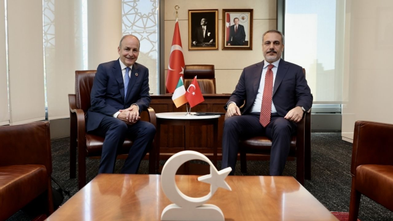 Fidan, New York'ta İrlandalı mevkidaşı ile görüştü