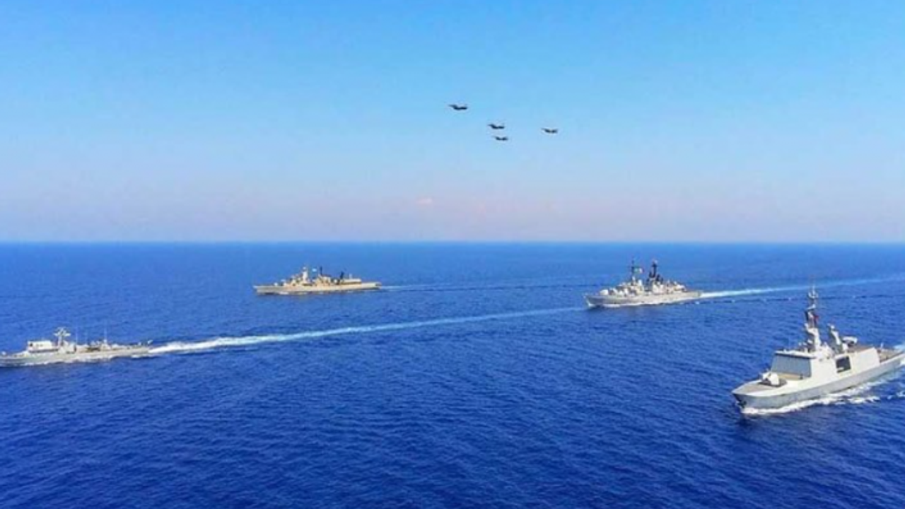 Güney Kıbrıs, İtalya, Yunanistan ve Fransa’dan ortak tatbikat