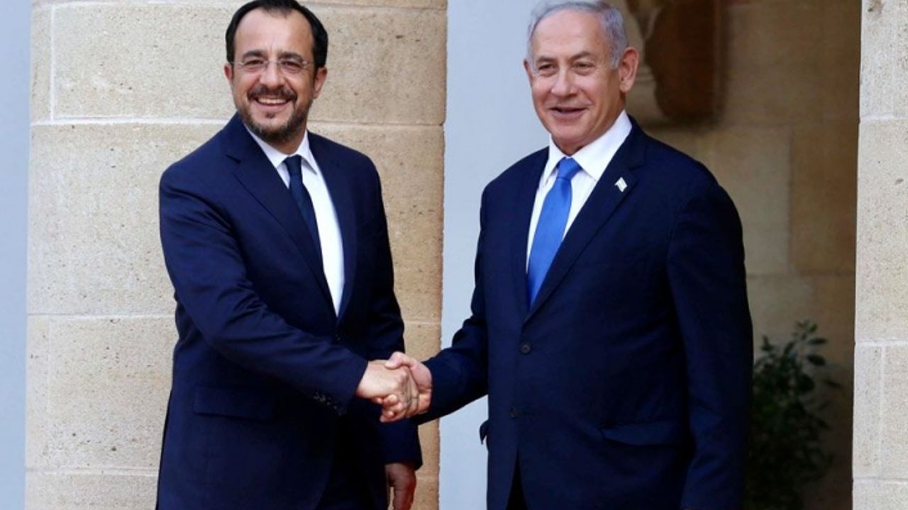 Hristodulidis ile Netanyahu dün bir araya geldi