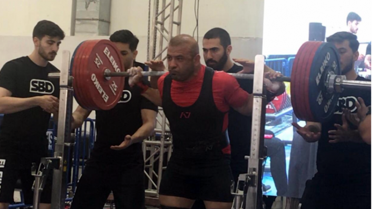 KKTC Halter ve Vücut Geliştirme Federasyonu Milli Takımı sporcusu Mehmetali Deniz’den Powerlifting Türkiye rekoru…..