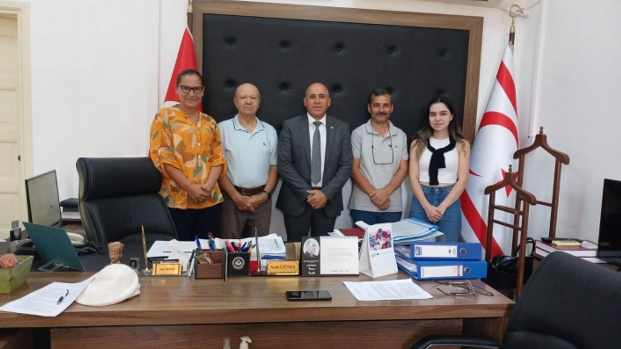 Lefke Çevre ve Ekoloji Derneği’nden Lefke Kaymakamlığı’na ziyaret...