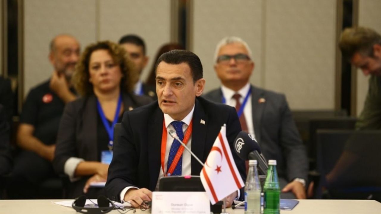 Oğuz, “TDT Afet ve Acil Durumlar Yönetimi 2. Bakanlar Toplantısı”nda konuşma yaptı