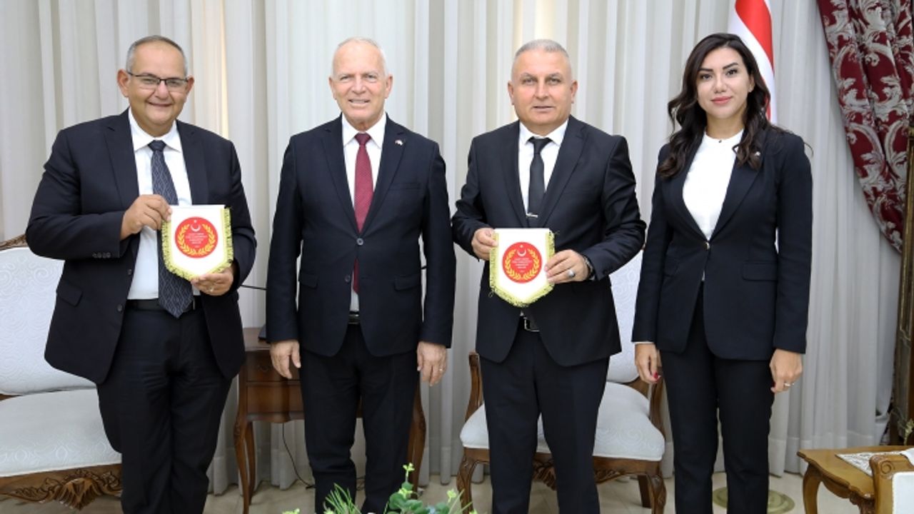 Töre, YYK heyetini kabul etti