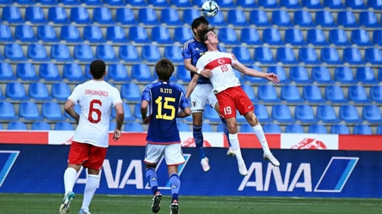 Türkiye, hazırlık karşılaşmasında Japonya'ya mağlup oldu
