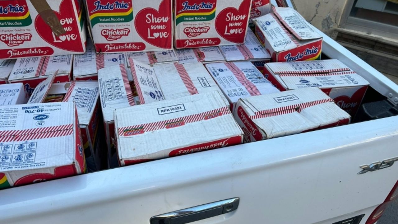 Ülkeye giriş belgesi olmayan pek çok ürün tespit edildi