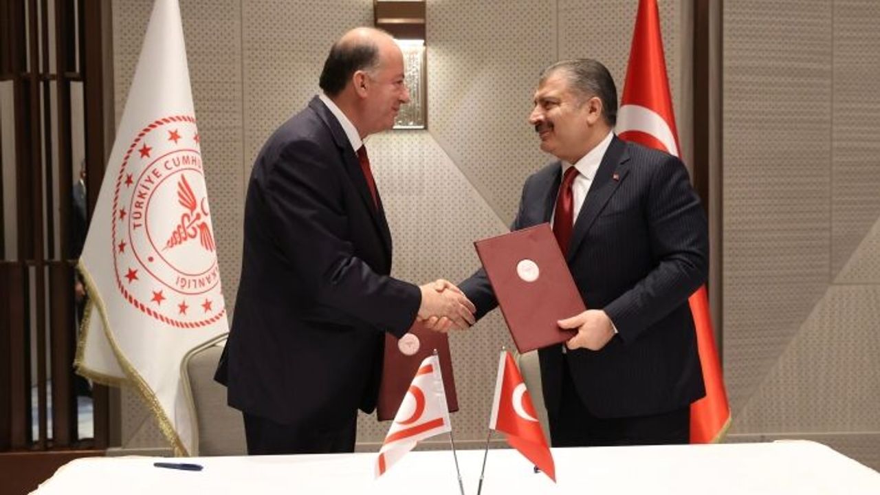 Sağlık Bakanı Dinçyürek, TC Sağlık Bakanı Koca ile görüştü