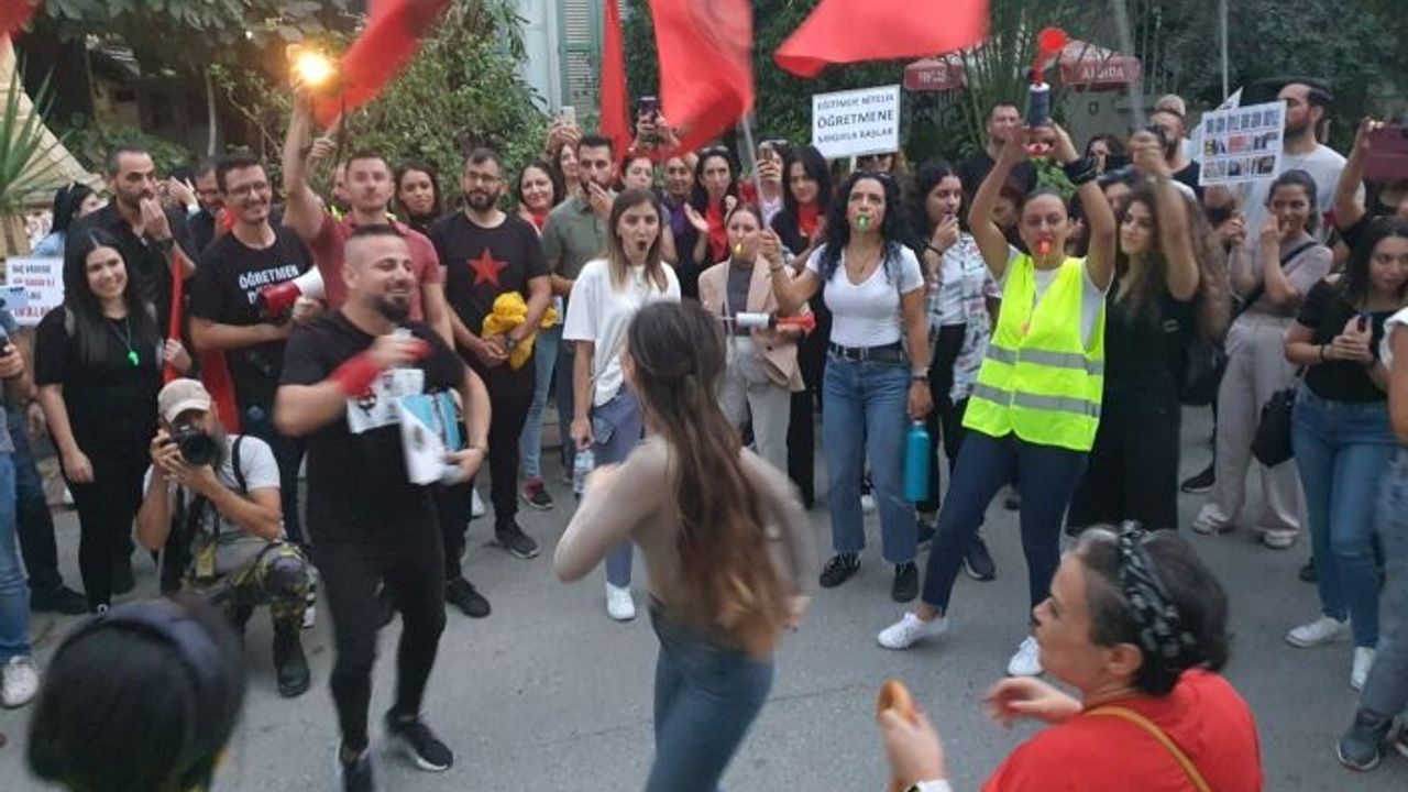 KTOEÖS'ten düdüklü, hunili, barakalı eylem...