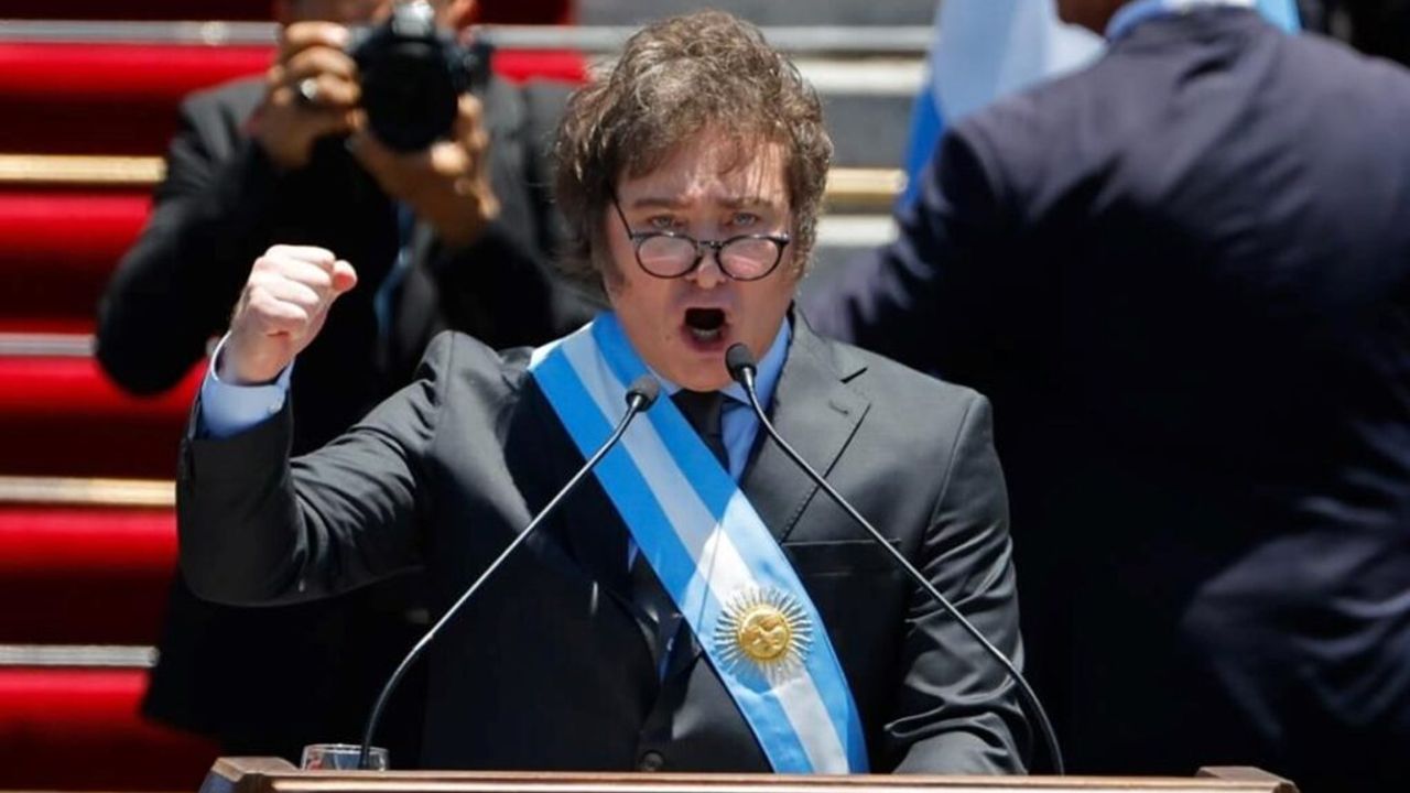 Arjantin'in yeni devlet başkanı Javier Milei göreve başladı