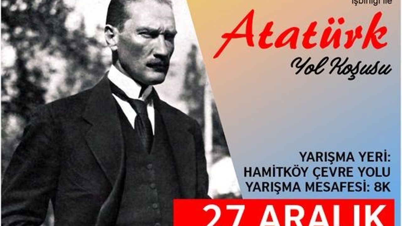 Atatürk Yol Koşusu 27 Aralık’ta yapılacak
