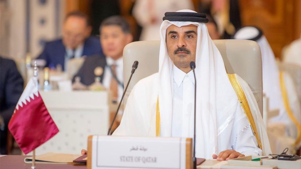 Katar Emirinden Gazze ve Orta Doğu için diplomasi trafiği