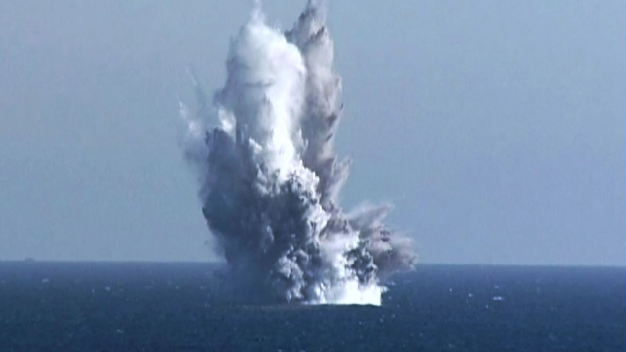 Kuzey Kore, su altı nükleer silah sistemini test ettiğini bildirdi