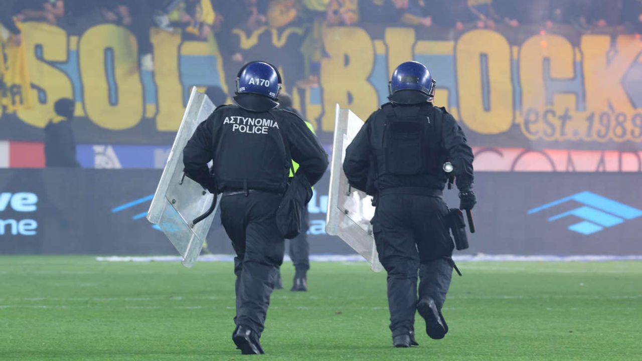 Apollona-AEL maçı, öncesinde çıkan olaylar yüzünden iptal edildi