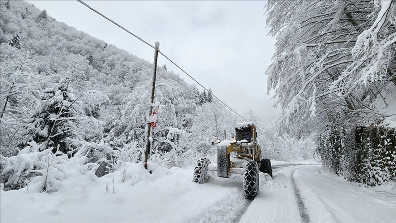 Türkiye’nin doğusunda sarı uyarı: Yoğun kar bekleniyor
