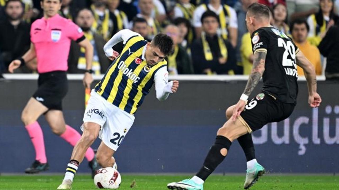 Fenerbahçe'den puan kaybı