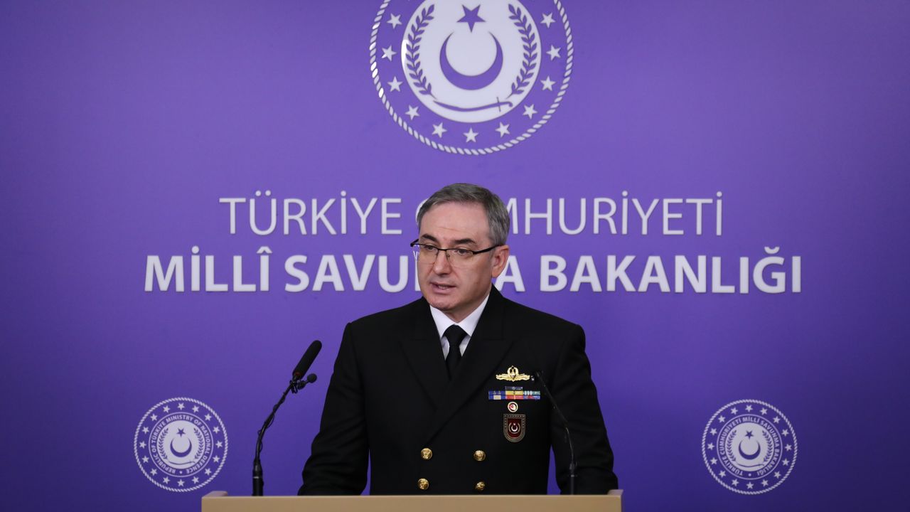 Türkiye Milli Savunma Bakanlığında basın bilgilendirme toplantısı yapıldı