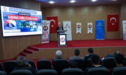 Cumhuriyet Meclisi Başkanı Töre temaslarda bulunmak amacıyla gittiği Adıyaman’da konferans verdi