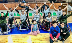 Vakıflar Tekerlekli Sandalye Basketbol Takımından galibiyet
