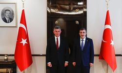 Feyzioğlu, TC Cumhurbaşkanı Yardımcısı Yılmaz tarafından kabul edildi