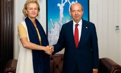 Cumhurbaşkanı Tatar, AB Dış İlişkiler Servisi Genel Direktörü Eichorst’u kabul etti
