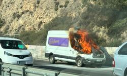 Ciklos'ta araç yangını…