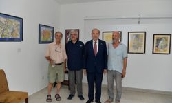 Cumhurbaşkanı Ersin Tatar, “DASEIN” isimli sanat sergisinin açılışına katıldı