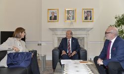 Cumhurbaşkanı Tatar, Londra’da Holguin ile görüşüyor